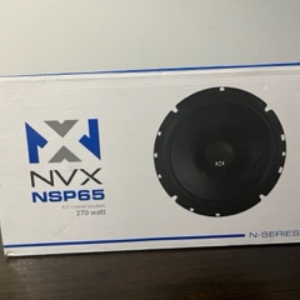 NVX 6.5" coaxial speakers